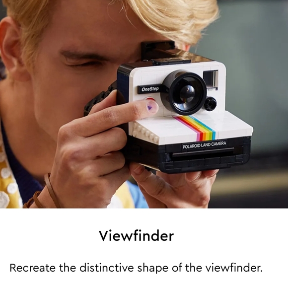 💥BUY 2 GET 1 FREE  LEGO  Polaroid OneStep SX-70 Camera, Retail Price$79. - Picture 8 of 16